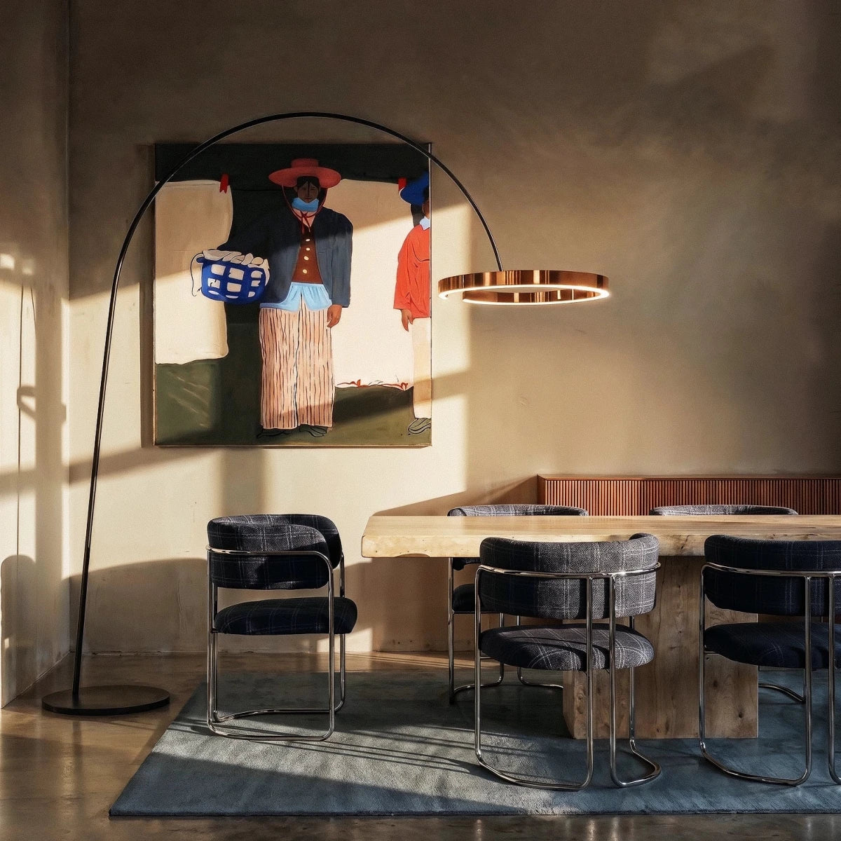 Lampadaire Orée en aluminium
