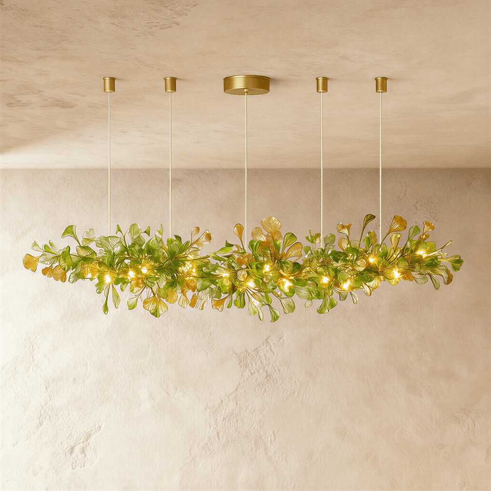 Lustre Céleste en verre