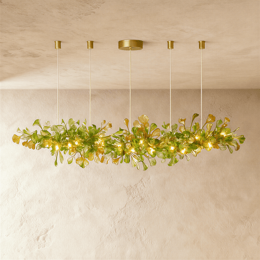 Lustre Céleste en verre