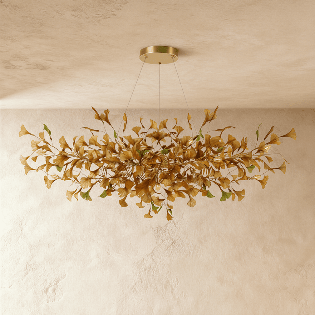 Lustre Céleste en verre