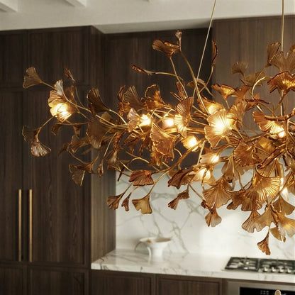 Lustre Céleste en verre