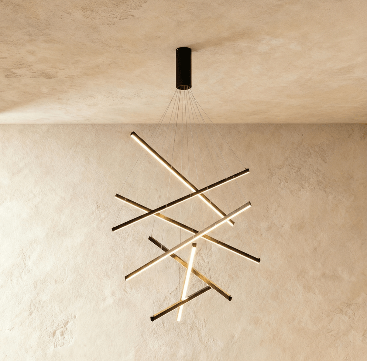 Lustre Lisière en aluminium