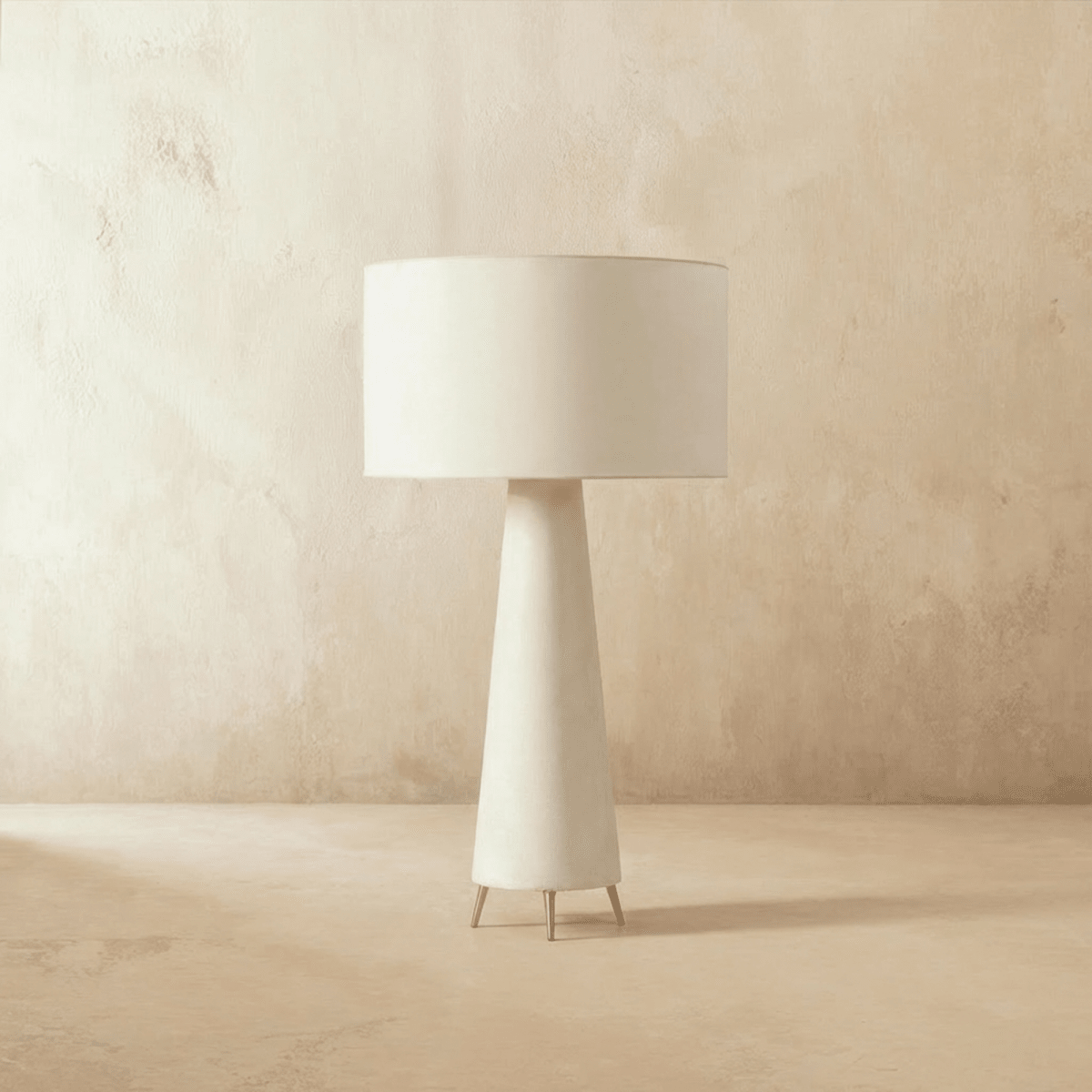 Lampadaire Opale en tissu
