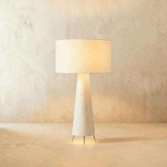 Lampadaire Opale en tissu