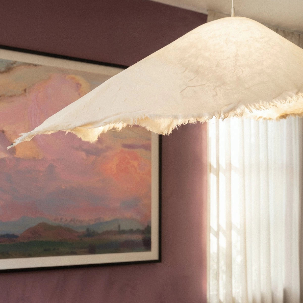 Suspension Lin en verre