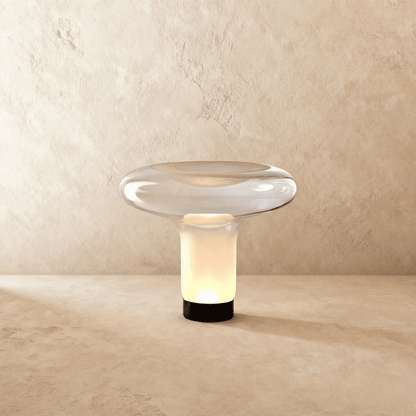 Lampe à poser Quartz en verre