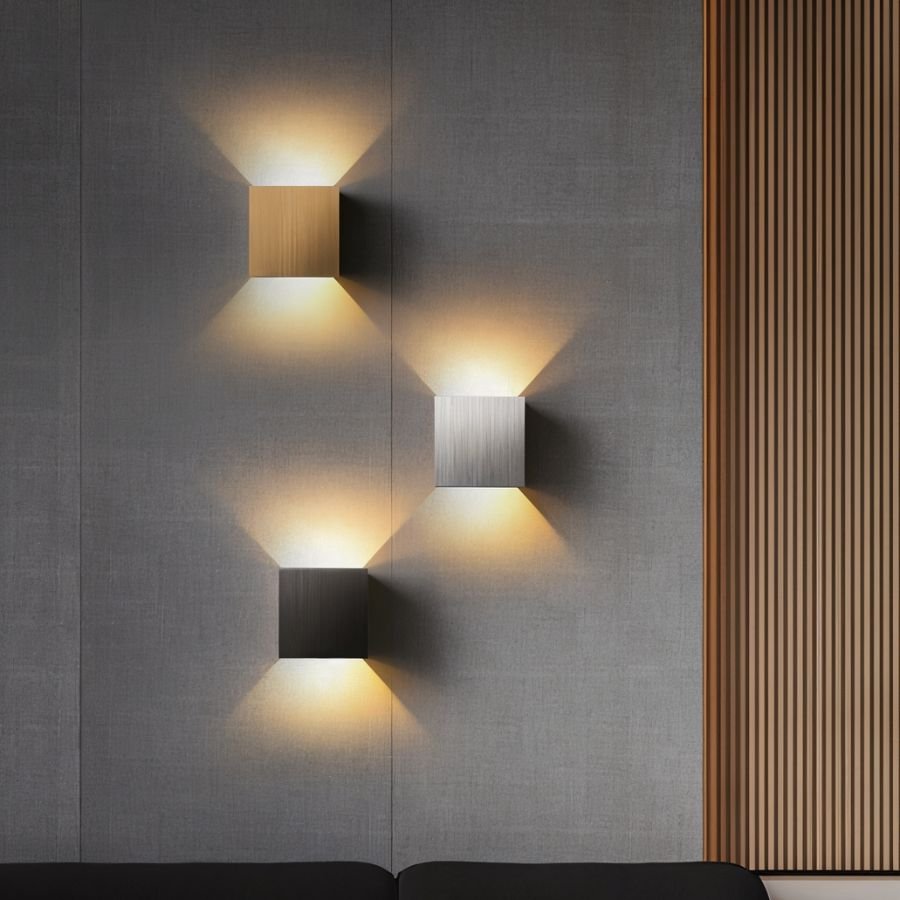 Applique murale Brise en aluminium