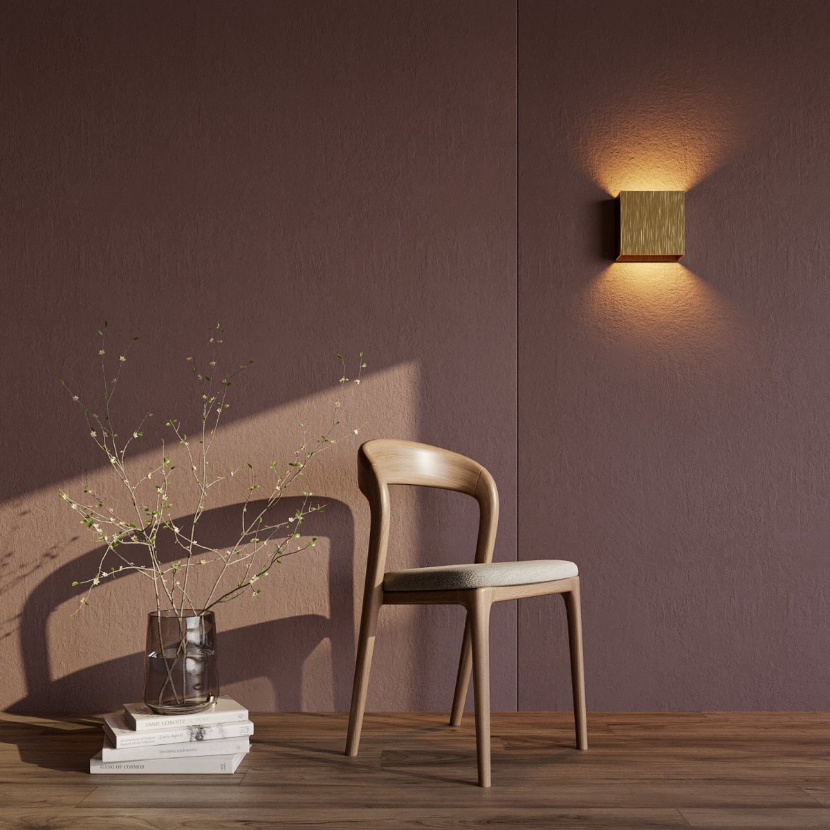 Applique murale Brise en aluminium