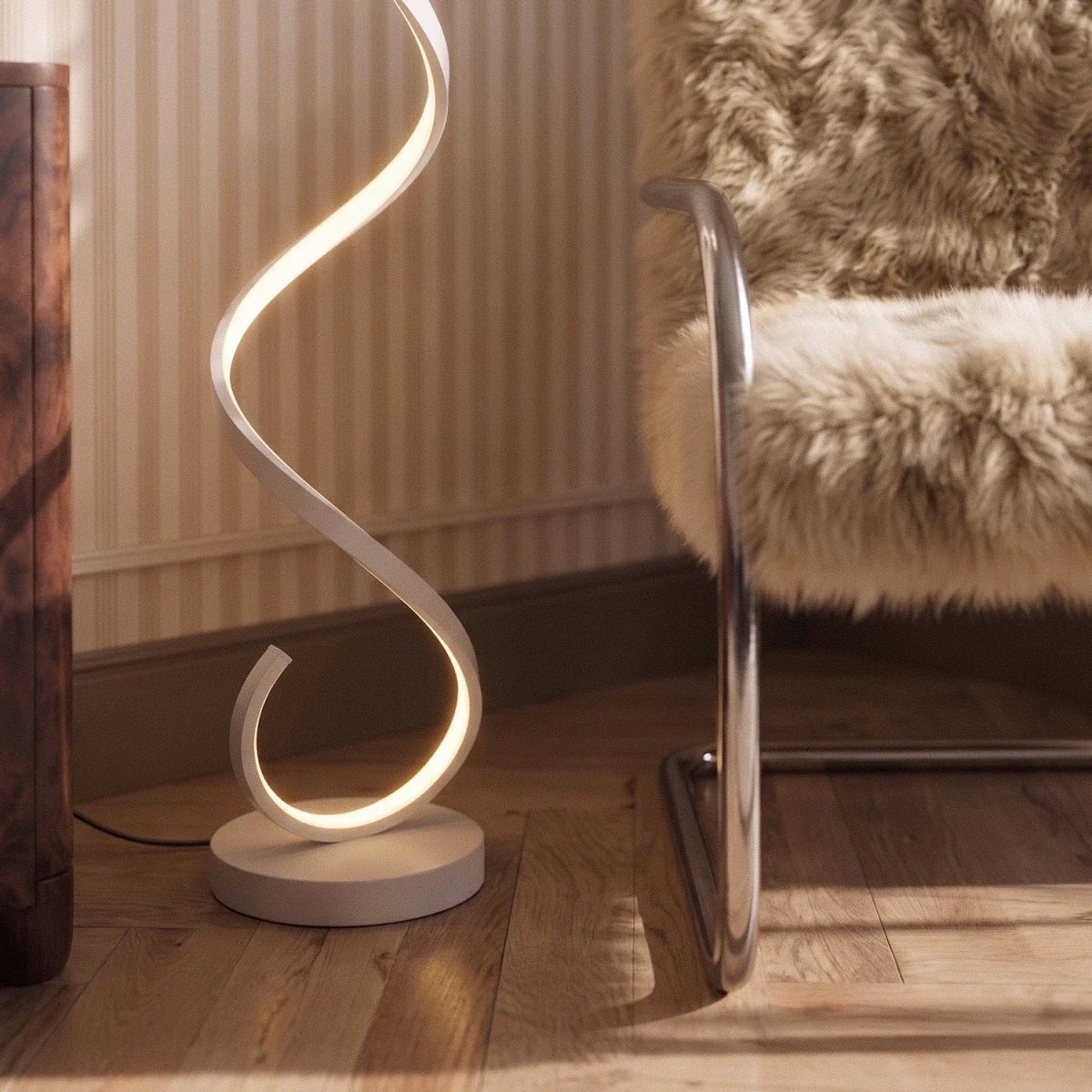 Lampadaire Épi en verre
