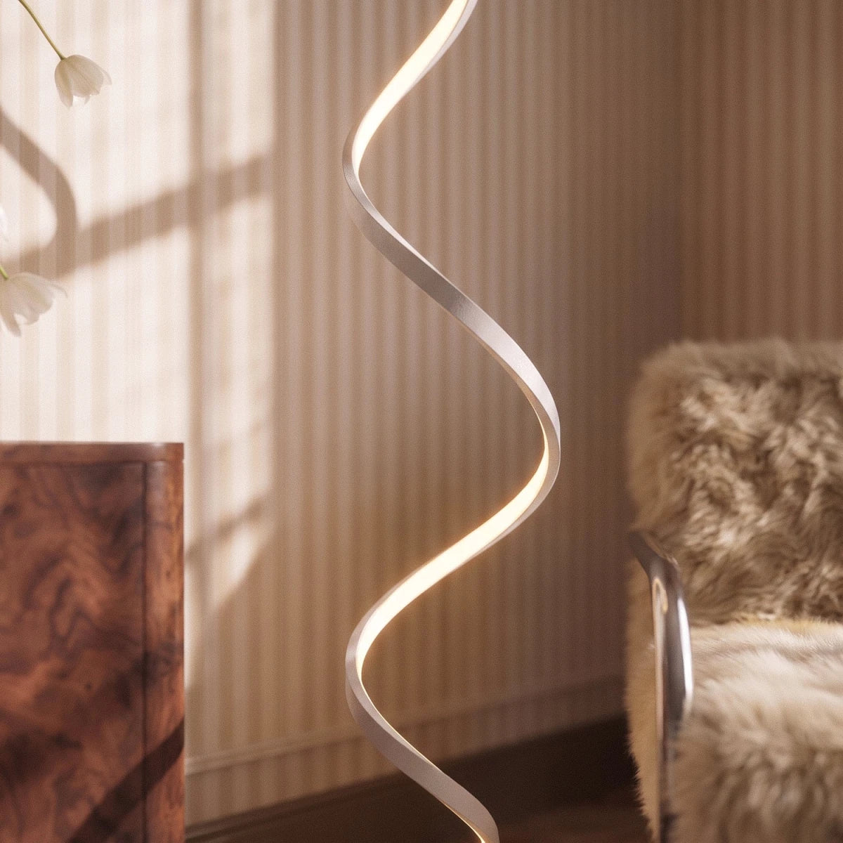 Lampadaire Épi en verre