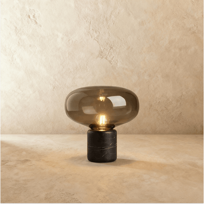Lampe à poser Plume en marbre