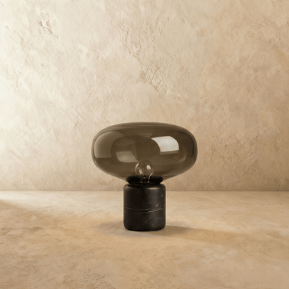 Lampe à poser Plume en marbre