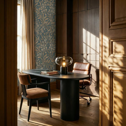 Lampe à poser Plume en marbre