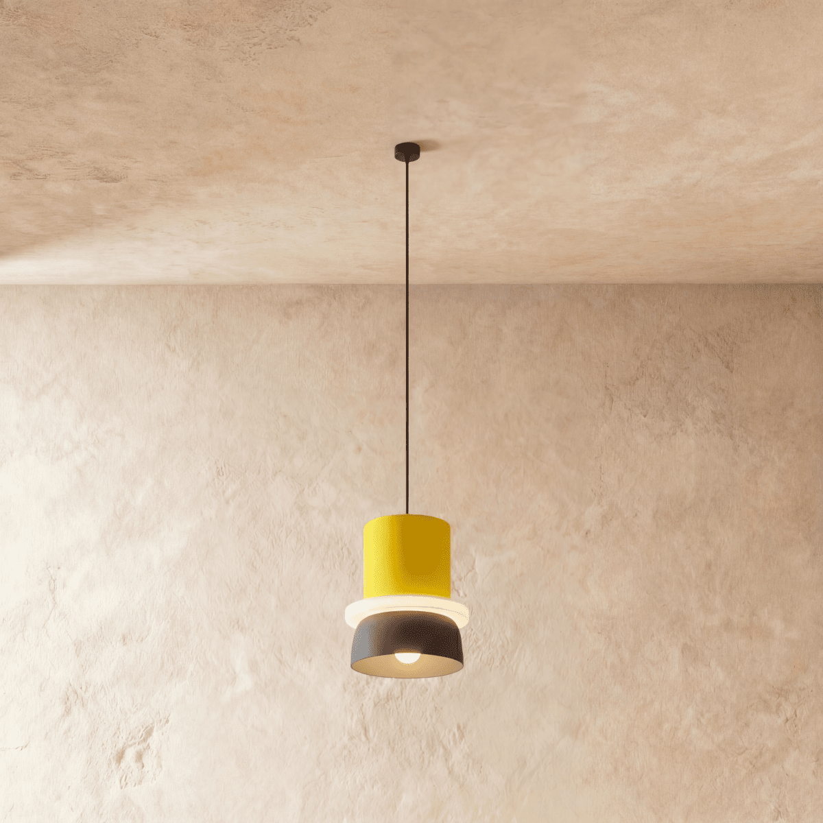 Suspension Aster en aluminium