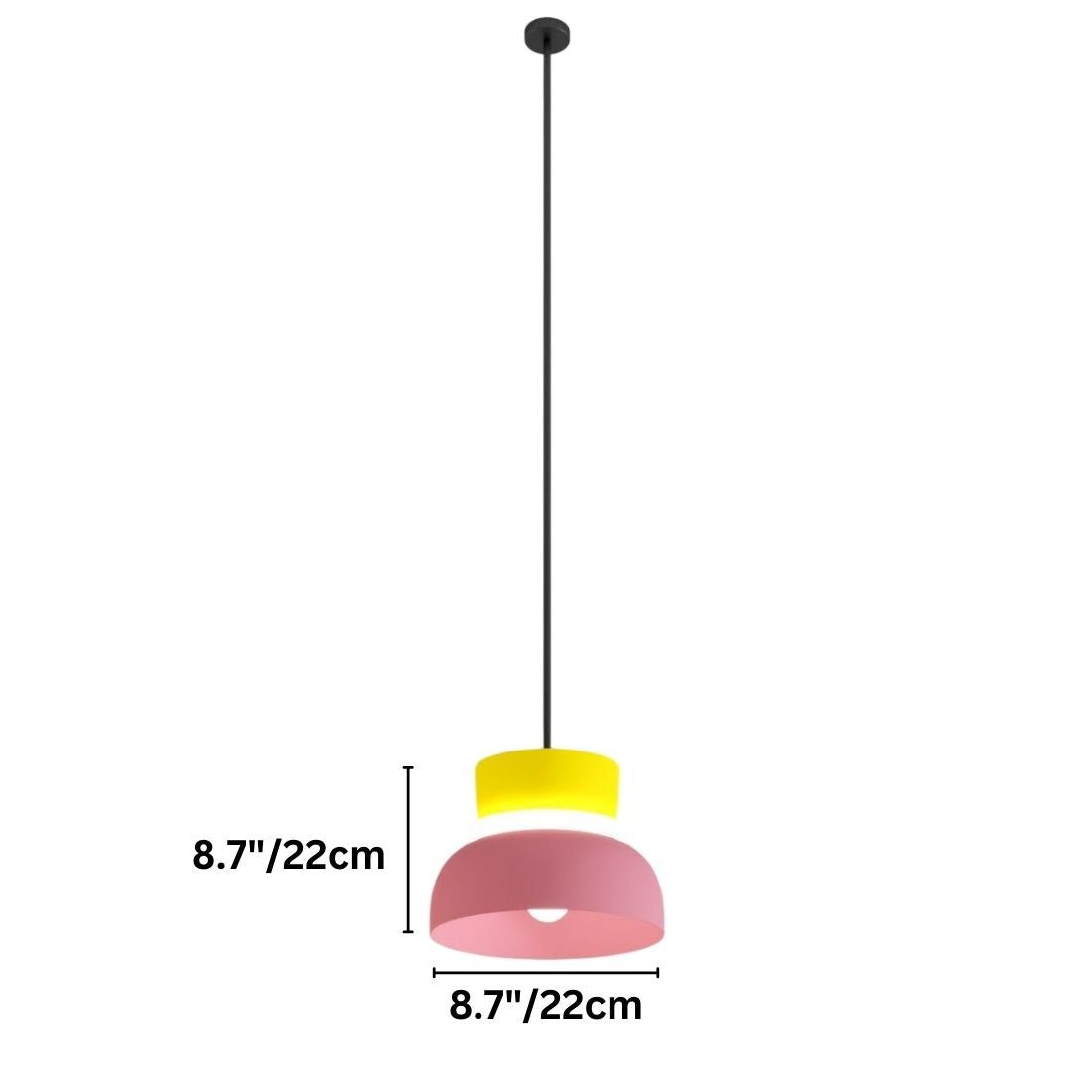 Suspension Aster en aluminium