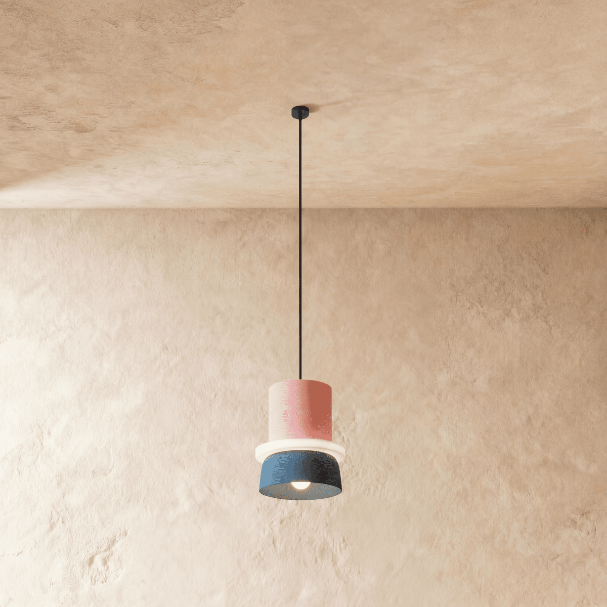 Suspension Aster en aluminium