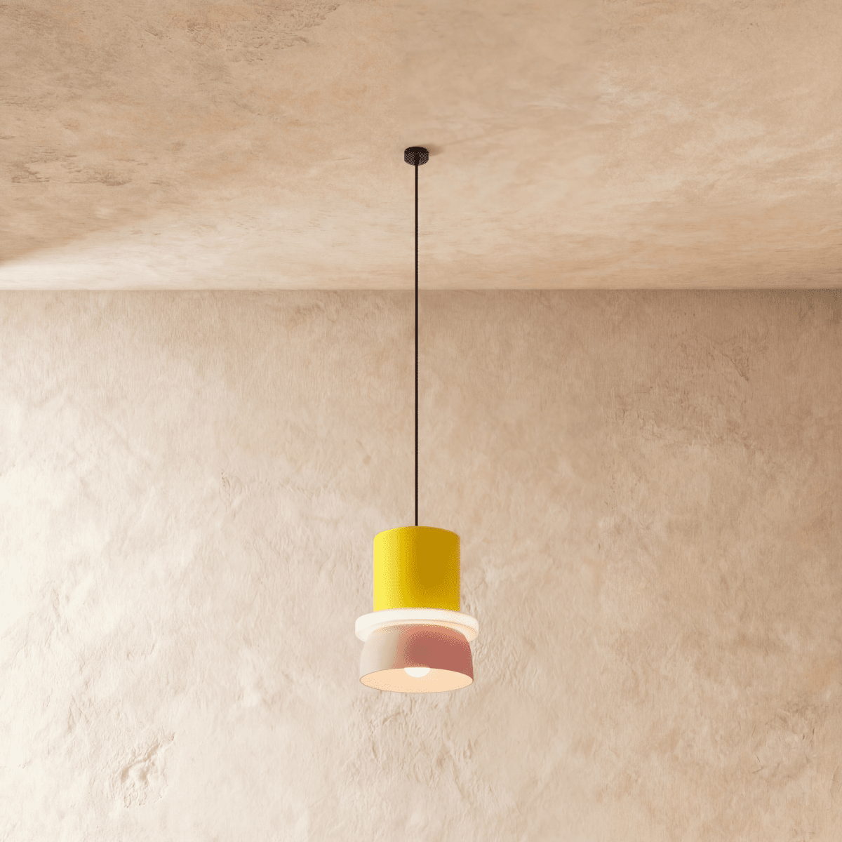 Suspension Aster en aluminium