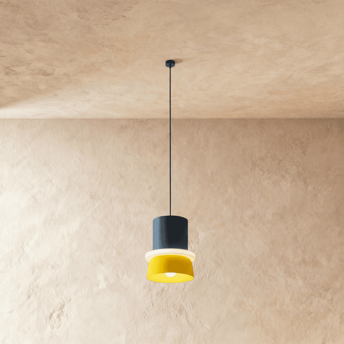 Suspension Aster en aluminium