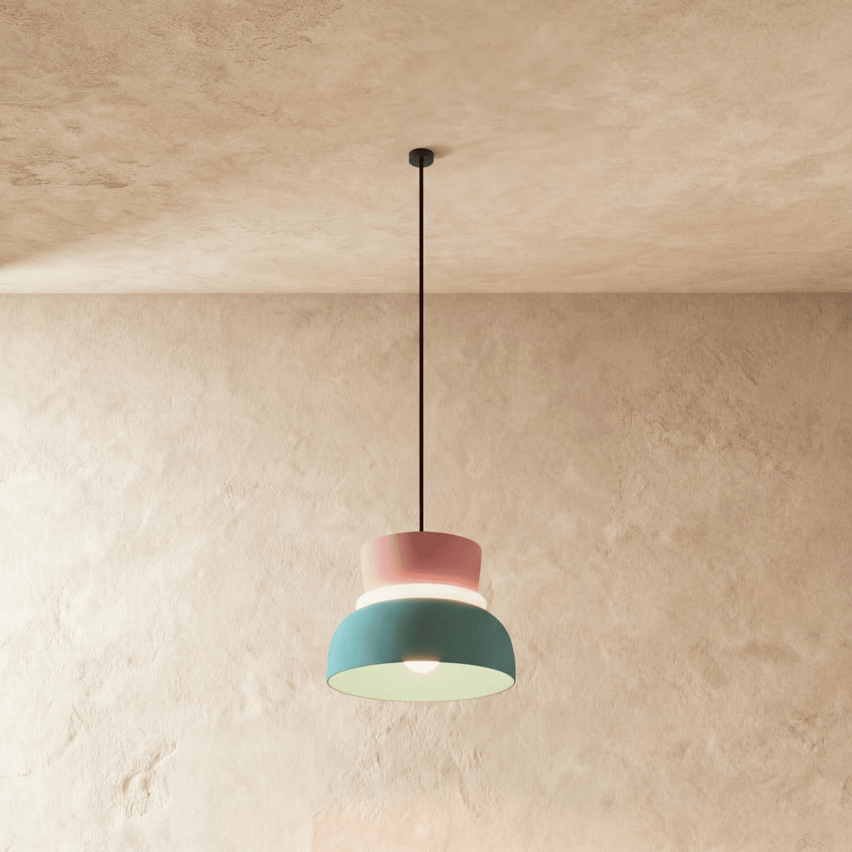 Suspension Aster en aluminium