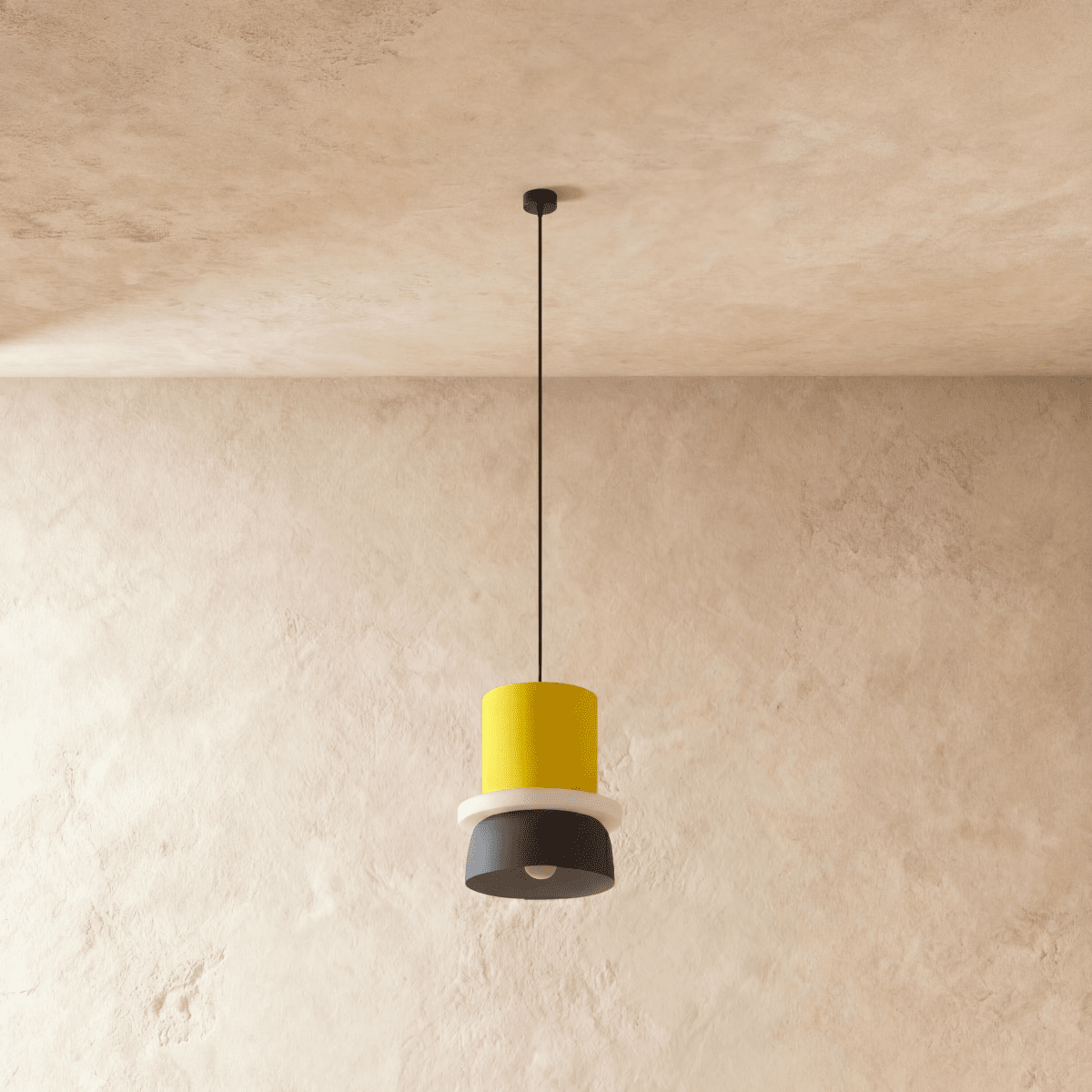 Suspension Aster en aluminium