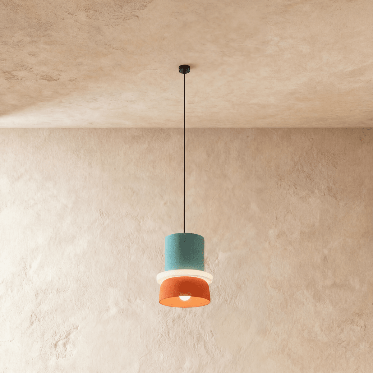 Suspension Aster en aluminium