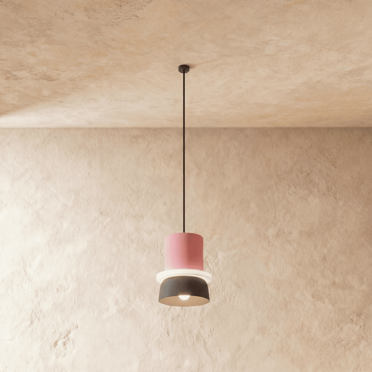 Suspension Aster en aluminium