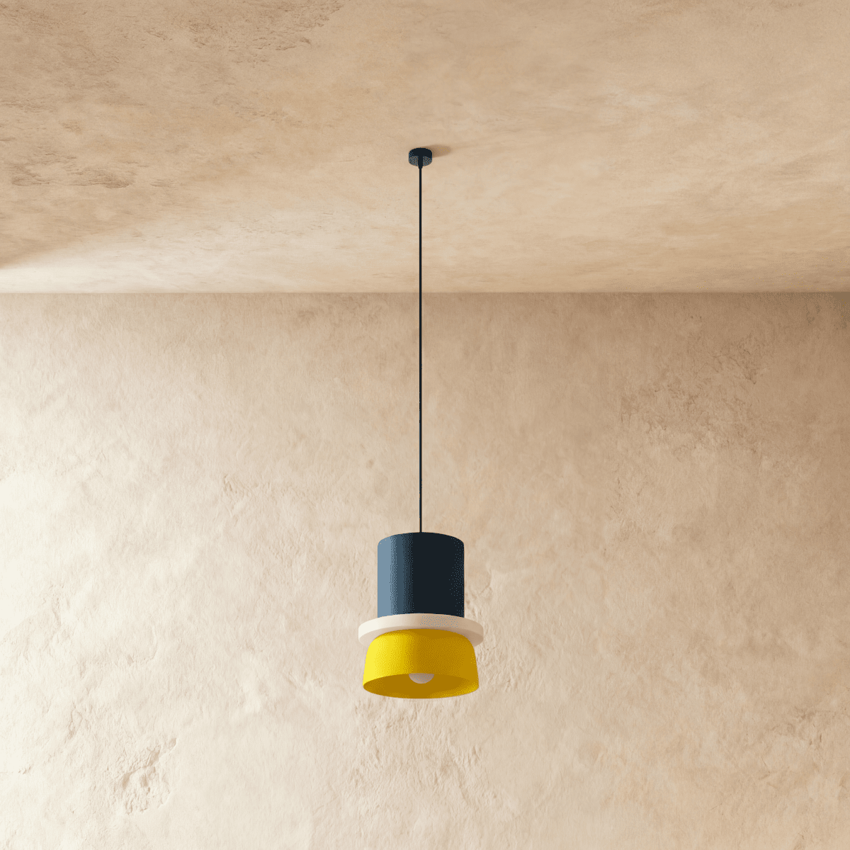 Suspension Aster en aluminium