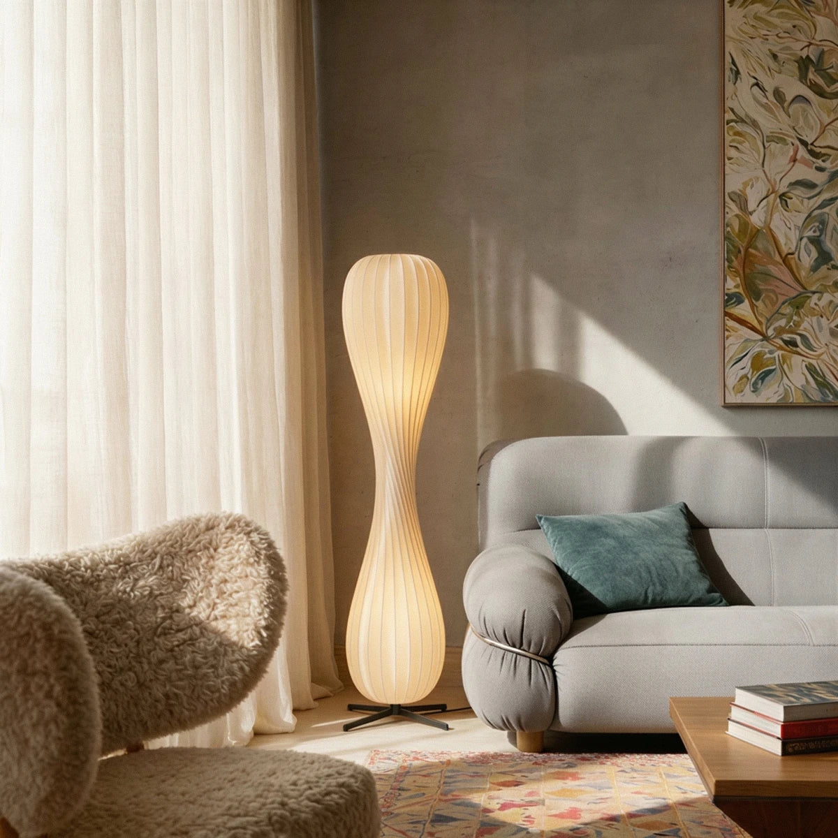 Lampadaire Nacre