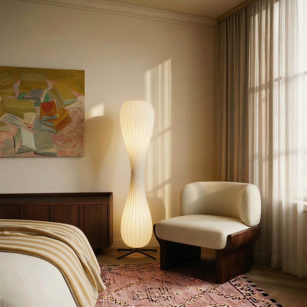 Lampadaire Nacre