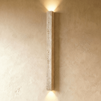 Olorva Travertine Wall Lamp