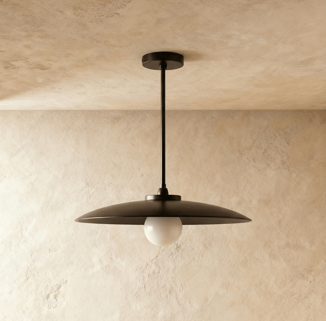Suspension Galet en laiton