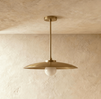 Suspension Galet en laiton