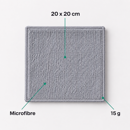 Lingettes microfibre réutilisables – 8