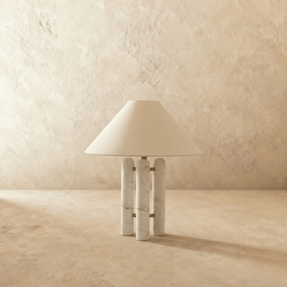 Lampe à poser Sable en marbre