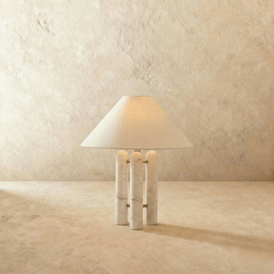 Lampe à poser Sable en marbre