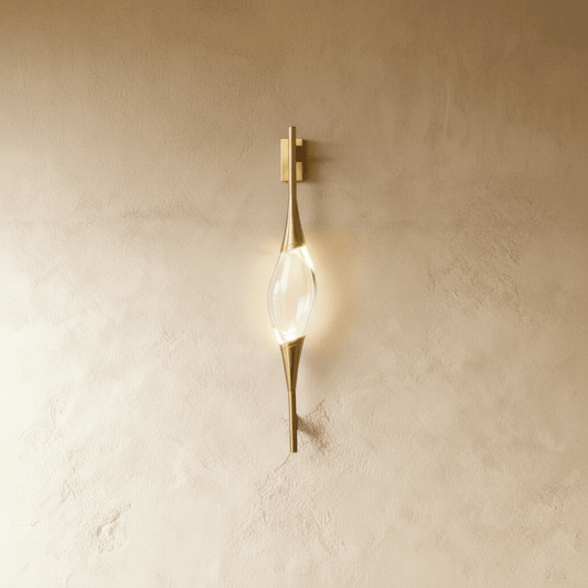 Applique murale Ambre en cristal
