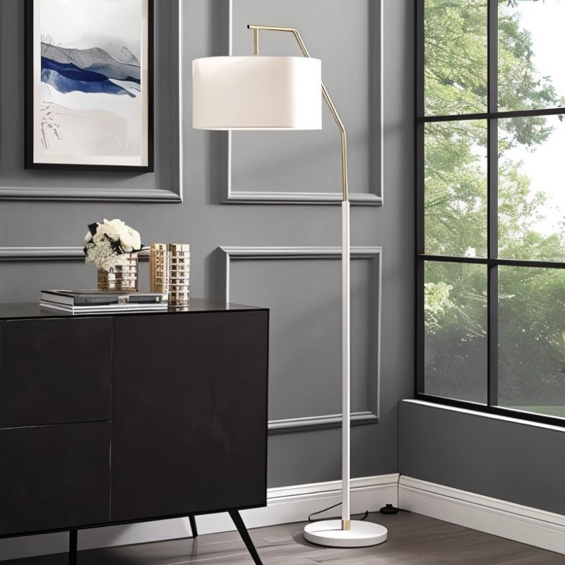 Lampadaire Fougère en tissu