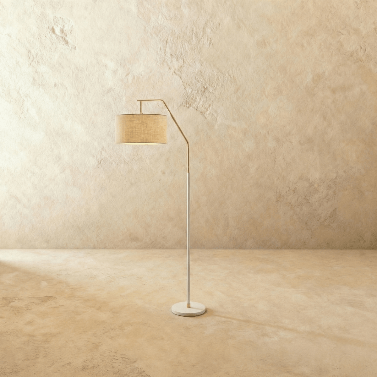 Lampadaire Fougère en tissu