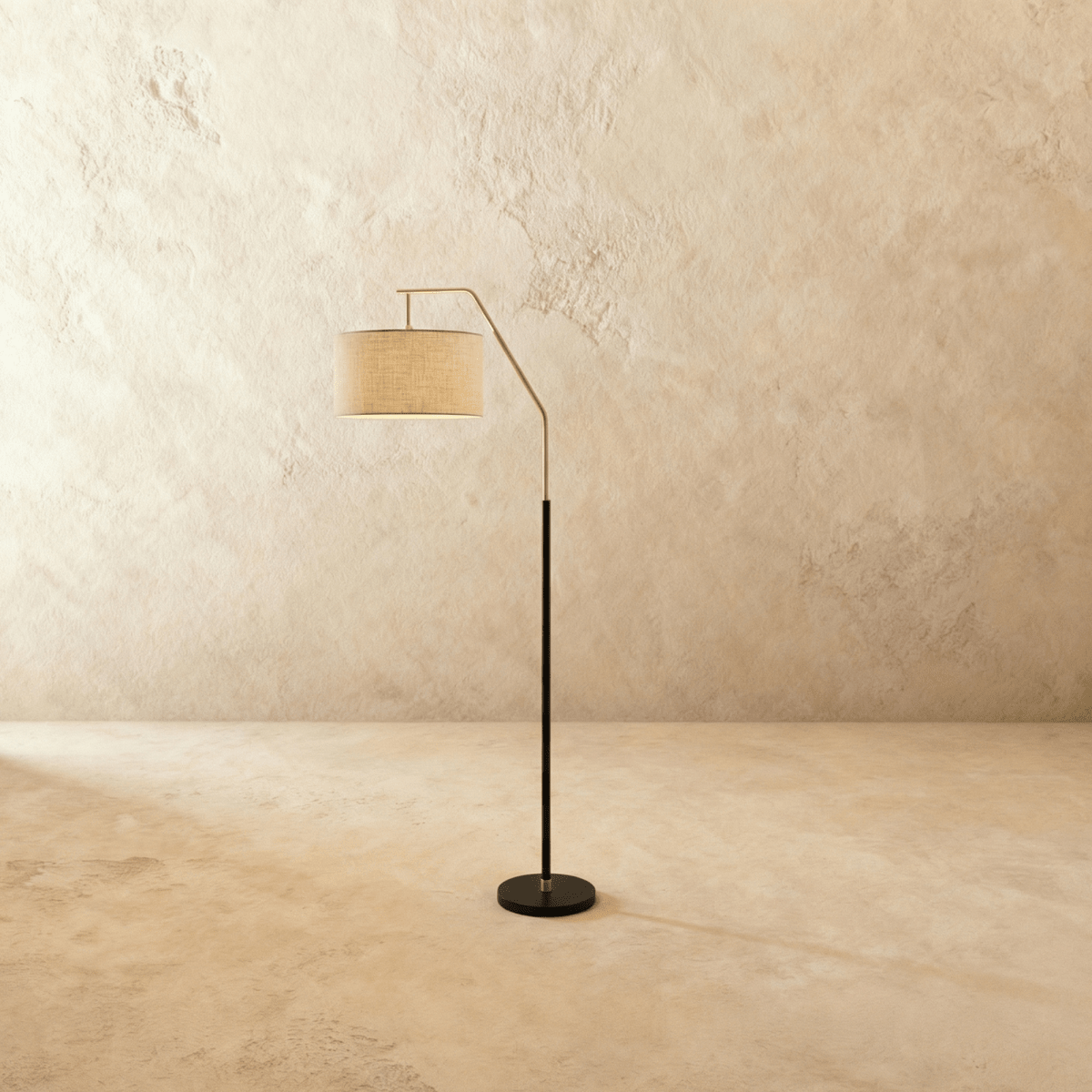 Lampadaire Fougère en tissu