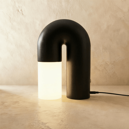 Lampe à poser Tamaris en bois