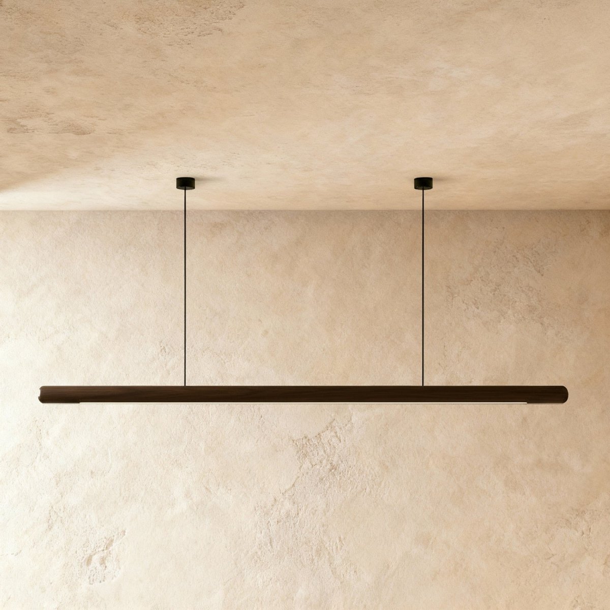 Suspension Lagune en noyer