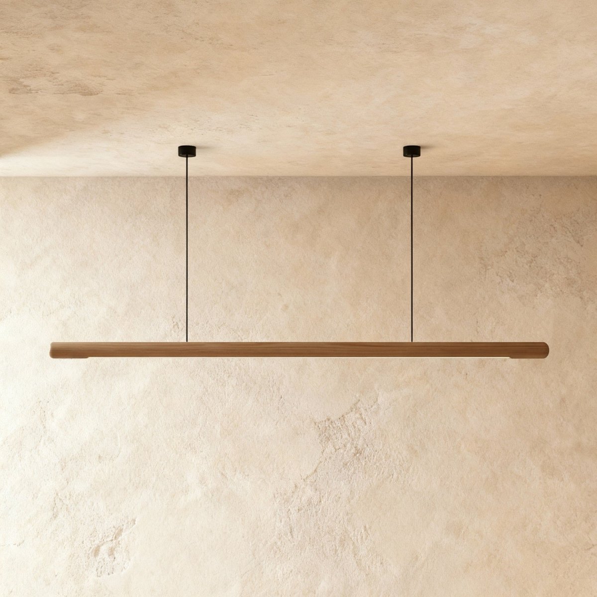 Suspension Lagune en noyer