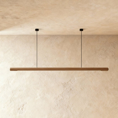 Suspension Lagune en noyer