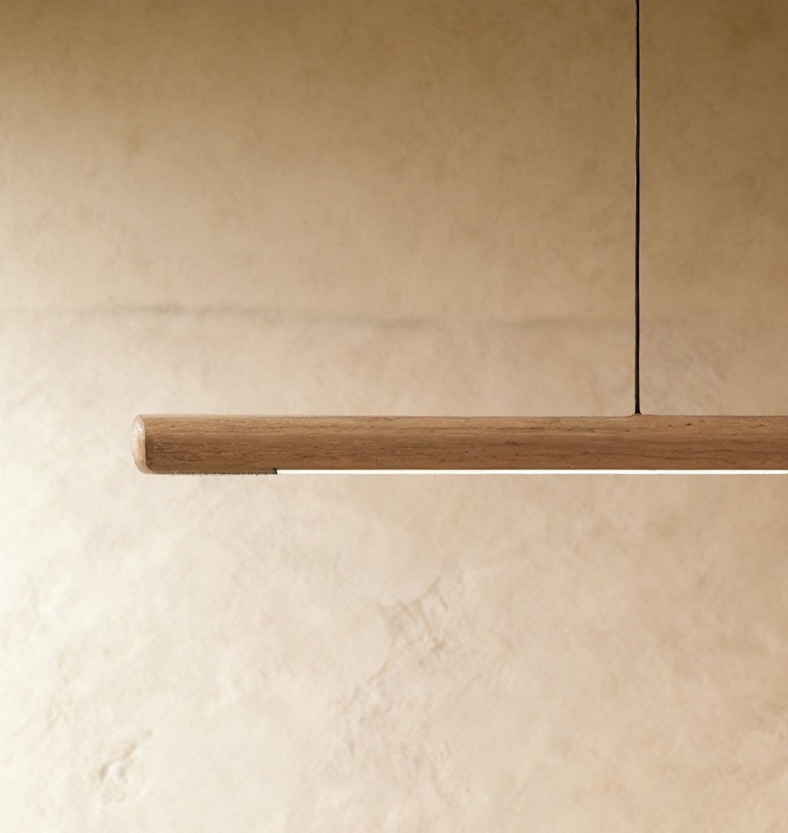 Suspension Lagune en noyer