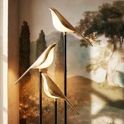 Lampadaire Ondine en acrylique