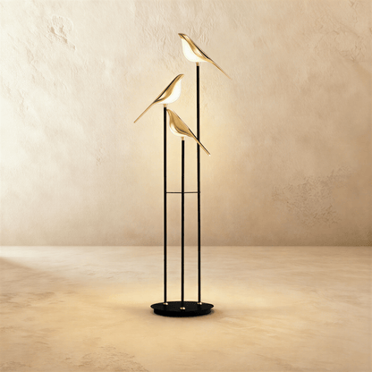 Lampadaire Ondine en acrylique