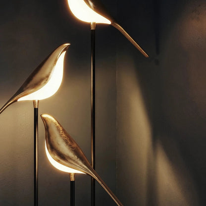 Lampadaire Ondine en acrylique