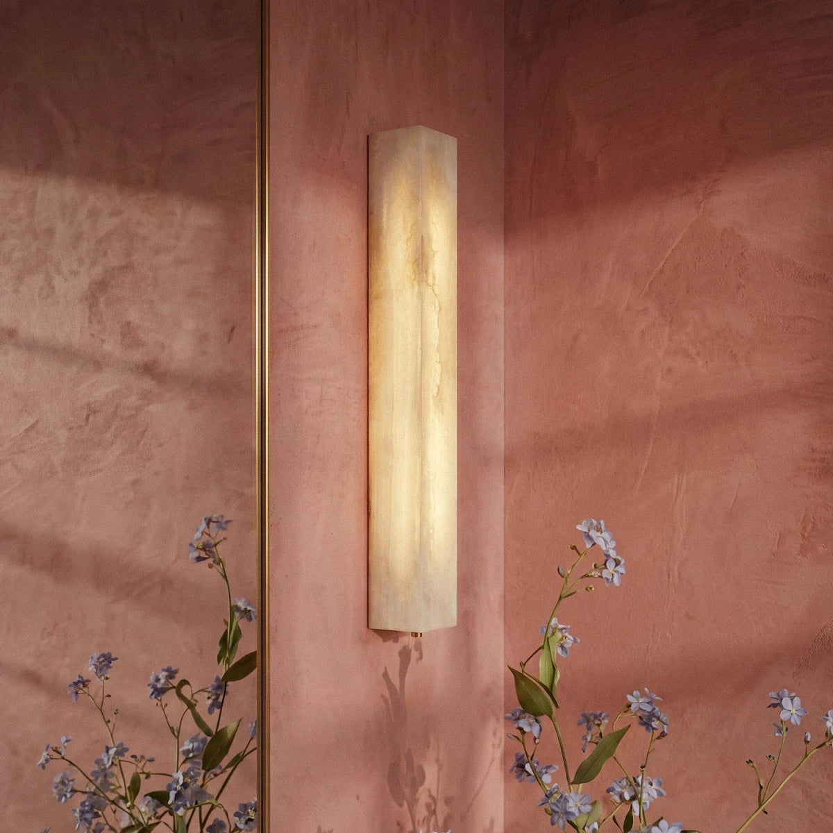 Applique murale Onyx en albâtre