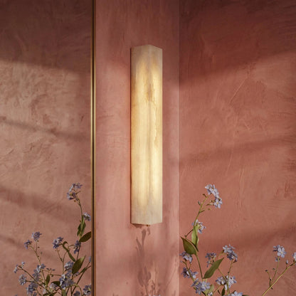 Applique murale Onyx en albâtre