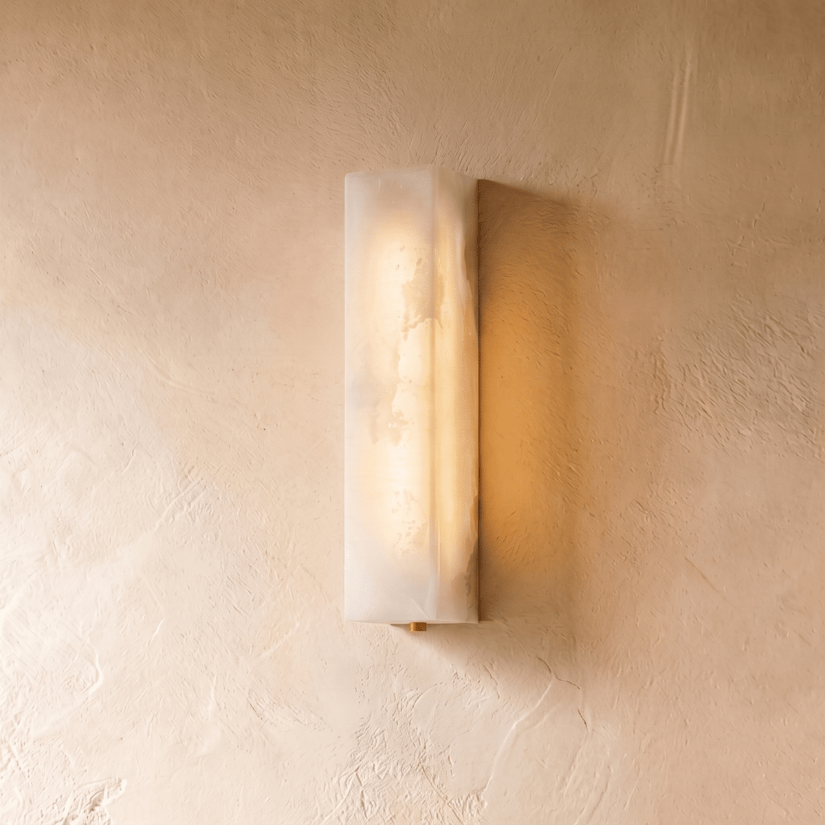 Applique murale Onyx en albâtre